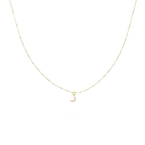 JZWCHQ Halskette Diamond Mond Erbsen Halskette für Frauen Schmuckkette Chokerkragen in China hergestellt von JZWCHQ