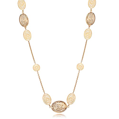 JZWCHQ Halskette Frauen lange Pulloverkette für hohle Strass böhmisch neu von JZWCHQ