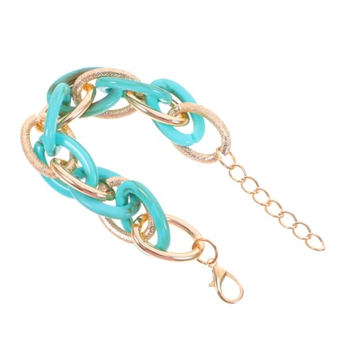 JZWCHQ Mädchen von Mädchen Schmuck trendy minimalistische Acrylverbindung Armband Dicke Leopardenmuster Schmuck für Frauen lässig bis formelle Anlässe herausragende Zubehör Accessoires von JZWCHQ