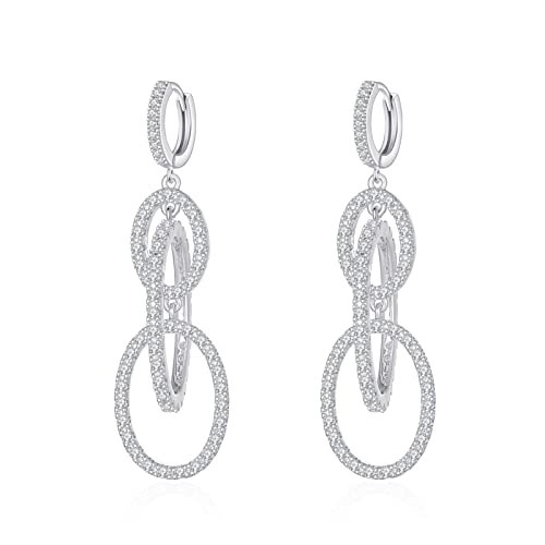 JZWCHQ Ohrring Damen Juwely Frauen angehender Ohrringe Bankettkleid Design Eingelegtes elegantes Party Schmuck passende Frauen Ohrringe von JZWCHQ