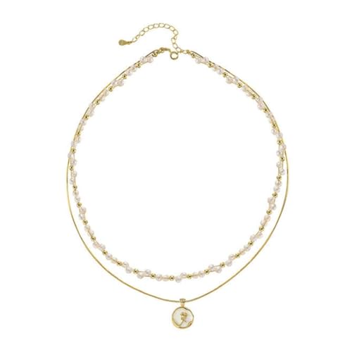 JZWCHQ Perlenhalskette , Schmuck Perlen Halskette Künstliche Perlen Halskette Leuchte Luxus vielseitige Frauen mit High-End-Schlüsselbeutel Halskette Perlenketten für Frauen JZWCHQ Perlenhalskette , Schmuck Perlen Halskette Künstliche Perlen Halskette Leuchte Luxus vielseitige Frauen mit High-End-Schlüsselbeutel Halskette Perlenketten für Frauen von JZWCHQ