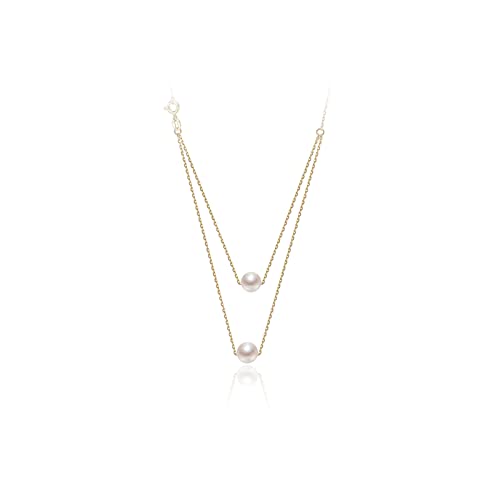 JZWCHQ Schmuck/Halsketten Halskette S925 Süßwasserperlen Anhänger Kette Geschenk 7-8mm weiß runde Mode Schmuck Frauen Anhänger Anhänger von JZWCHQ