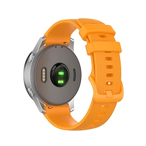 JZWCHQ Silikongurt für Venu -Ansatz S40 Forerunner 645 245 Vivoactive 4 vivoaktive 3T 20 mm 22 mm Universal Watch Armband für Watchbänder von JZWCHQ