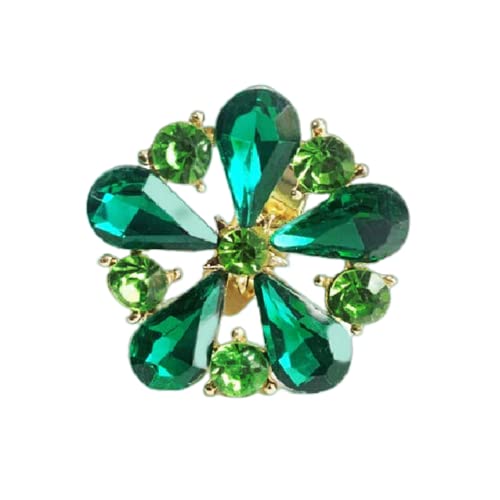 JZWCHQ Strassblume Statement Ring für Frauen Mädchen Gold plattiert zartes Kristall Hochzeitsversprechen verstellbar Open Wrap Finger Ringe Komfort Fit Boho Geburtstag Jubiläum Cocktail Party Schmuck JZWCHQ Strassblume Statement Ring für Frauen Mädchen Gold plattiert zartes Kristall Hochzeitsversprechen verstellbar Open Wrap Finger Ringe Komfort Fit Boho Geburtstag Jubiläum Cocktail Party Schmuck von JZWCHQ