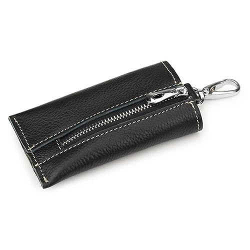 JZWCHQ The First Layer of Cowhide Leather Key Holders Multifunktions Men Key Wallet Vintage Style Key Chains, Schwarz JZWCHQ The First Layer of Cowhide Leather Key Holders Multifunktions Men Key Wallet Vintage Style Key Chains, Schwarz von JZWCHQ