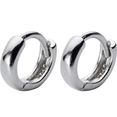 Ohrringe für Frauen, S925 weißer Pilzohrring weiblich Koreanisch einfache glatte runde Runde Temperament Temperament Ohrring Ohrknochen Nailone Paar Ohrringe für Frauen, S925 weißer Pilzohrring weiblich Koreanisch einfache glatte runde Runde Temperament Temperament Ohrring Ohrknochen Nailone Paar von JZWCHQ