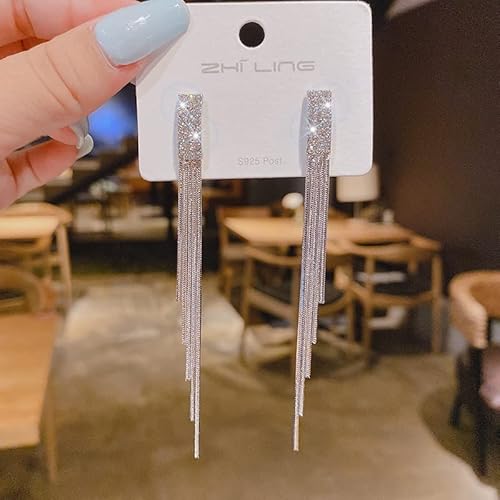 Pink Pfirsich transparent herzförmige Ohrringe eingelegte Strasssteine ​​Ohrringe Hochzeit Schmuck von JZWCHQ