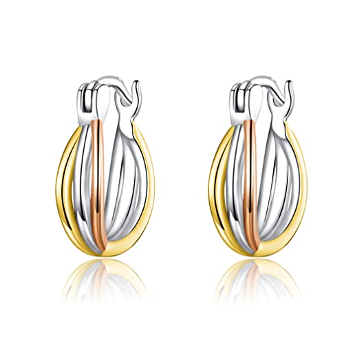 Rosa Emaille -Bolzenohrringe für Frauen feines Schmuck Geschenk von JZWCHQ