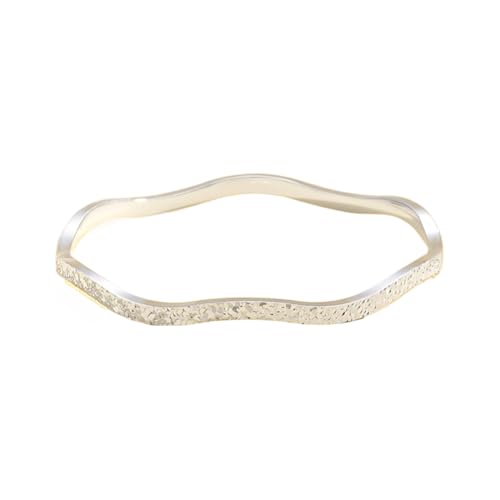 JZZZSFDXA Crushed Ice Ice Foot Silber 9999 Reines Silber Armband - lichtecht Damen Solid Small Scale Nischen Armband Geschenk für Qixi Festival Valentinstag, 54 mm, Sterling-Silber, Kein Edelstein JZZZSFDXA Crushed Ice Ice Foot Silber 9999 Reines Silber Armband - lichtecht Damen Solid Small Scale Nischen Armband Geschenk für Qixi Festival Valentinstag, 54 mm, Sterling-Silber, Kein Edelstein von JZZZSFDXA