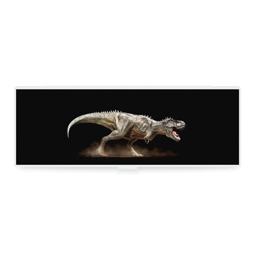 JZemdybill Federmäppchen, Dinosaurier-Rex, Tyrannosaurus, kreative einfache Schreibwaren-Box, 19,5 x 6,8 x 3 cm, Stil:, Einheitsgröße, Federmäppchen von JZemdybill