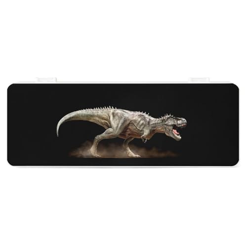 JZemdybill Federmäppchen, Dinosaurier-Rex, Tyrannosaurus, kreative einfache Schreibwaren-Box, 19,5 x 7,1 x 2,7 cm, Stil:, Einheitsgröße, Federmäppchen von JZemdybill