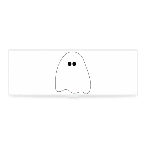 JZemdybill Federmäppchen, GhostCreative, einfache Schreibwaren-Box, 19,5 x 6,8 x 3 cm, Stil:, Einheitsgröße, Federmäppchen von JZemdybill