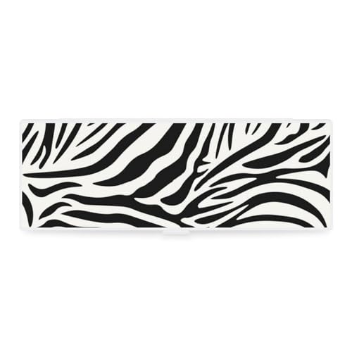 JZemdybill Federmäppchen, Zebra-Muster, kreative einfache Schreibwaren-Box, 19,5 x 6,8 x 3 cm, Stil:, Einheitsgröße, Federmäppchen von JZemdybill