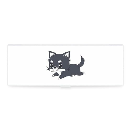 JZemdybill Federmäppchen, niedlicher Chihuahua-Hund, kreative einfache Schreibwaren-Box, 19,5 x 6,8 x 3 cm, Stil:, Einheitsgröße, Federmäppchen JZemdybill Federmäppchen, niedlicher Chihuahua-Hund, kreative einfache Schreibwaren-Box, 19,5 x 6,8 x 3 cm, Stil:, Einheitsgröße, Federmäppchen von JZemdybill
