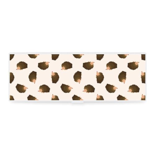 JZemdybill Federmäppchen, niedlicher Igel, kreative einfache Schreibwaren-Box, 19,5 x 6,8 x 3 cm, Stil:, Einheitsgröße, Federmäppchen von JZemdybill