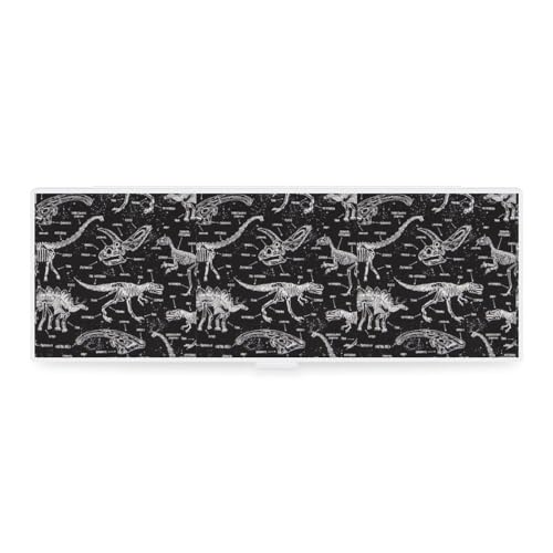 JZemdybill Jurassic Dinosaurs Federmäppchen, kreative einfache Schreibwaren-Box, 19,5 x 6,8 x 3 cm, Stil:, Einheitsgröße, Federmäppchen von JZemdybill