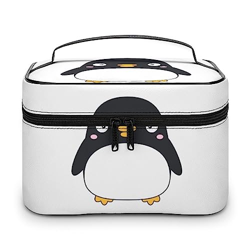 JZemdybill Kosmetiktasche, Dinosaurier Rex Tyrannosaurus Make-up-Tasche, Leder Reise Kulturbeutel für Frauen, Stil-7, 25x18x15cm von JZemdybill