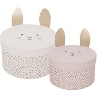 JaBaDaBaDo Aufbewahrungsbox Bunny, 2er Set von JaBaDaBaDo