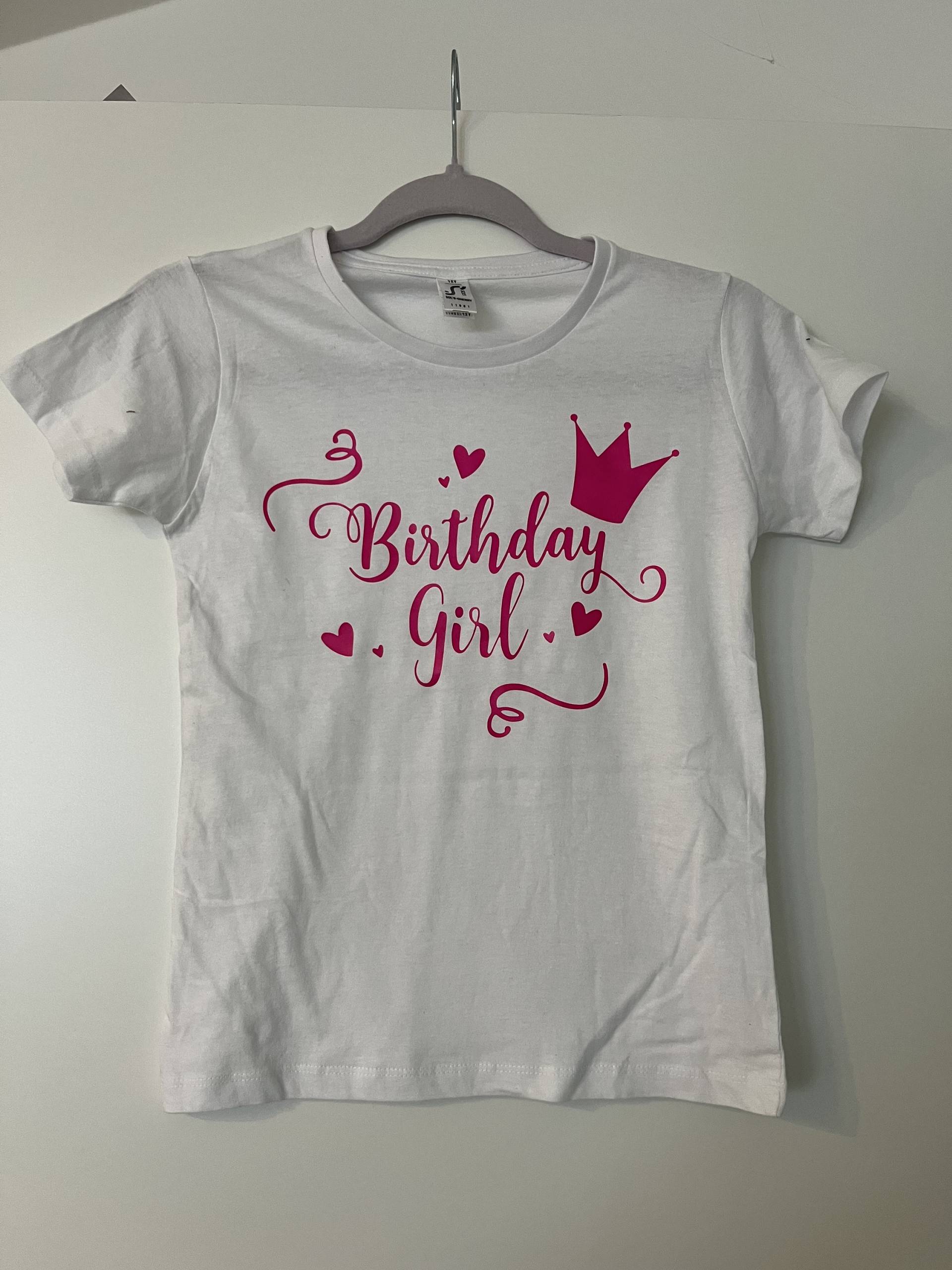 Geburtstagsshirt Geburtstag. Shirt Ich Bin Sechs. Birthday Girl. Geburtstag Mädchenshirt. Königin von JaLeKreativGeschenk