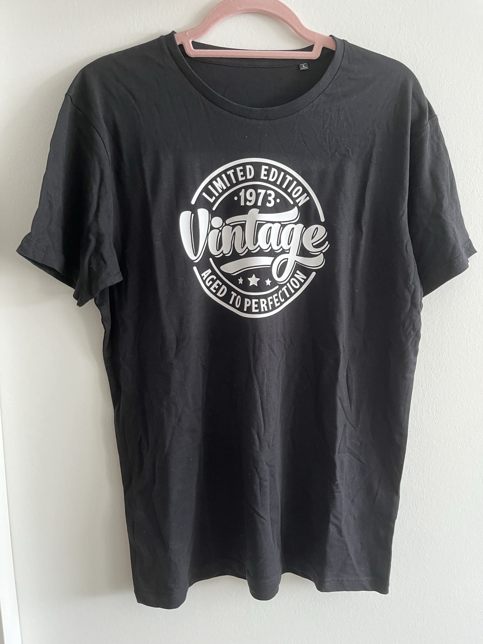 T-Shirt Zum 50. Geburststag. Shirt Mit Geburtsjahr. Runder Geburtstag. Vintage von JaLeKreativGeschenk