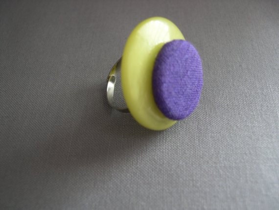 Vintage Knopfring Vintage Knopfring von JaPerryJewels