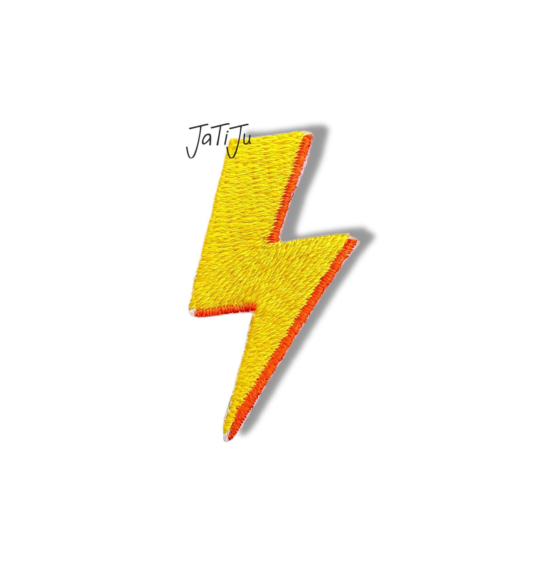 Patch/Aufnäher Zum Aufbügeln Blitz Flash von JaTiJu