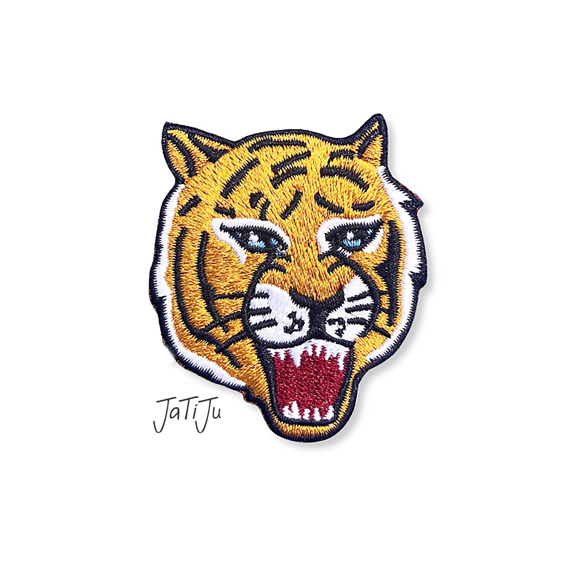 Patch/Aufnäher Zum Aufbügeln Tiger von JaTiJu