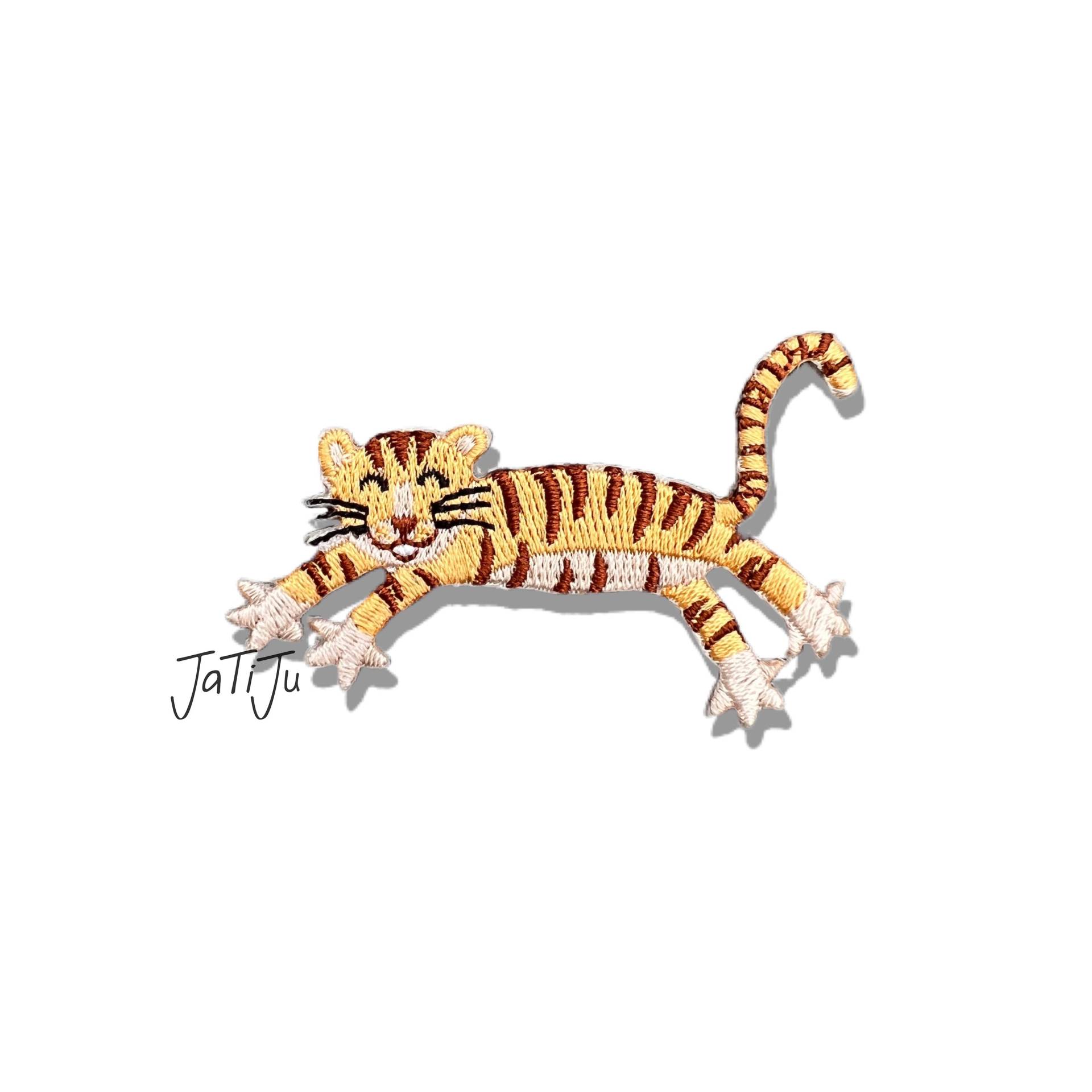 Patch/Aufnäher Zum Aufbügeln Tiger von JaTiJu