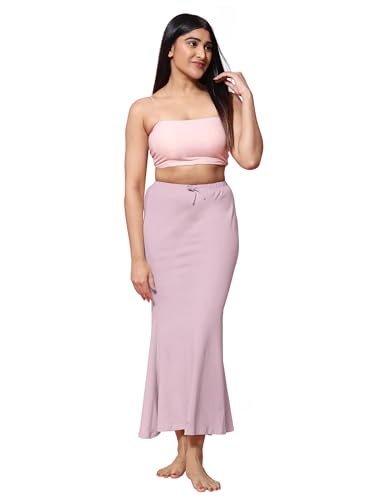 Jaanvi fashion Damen-Saree aus Lycra, Fischschnitt, Shapewear, Petticoat, Rock, bequeme Kleidung, Lavendel, M Jaanvi fashion Damen-Saree aus Lycra, Fischschnitt, Shapewear, Petticoat, Rock, bequeme Kleidung, Lavendel, M von Jaanvi fashion