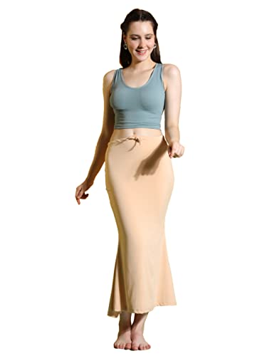 Jaanvi fashion Lycra Saree Shapewear Petticoat for Women Cotton Blend Petticoat Skirts for Women Shaping Dress for Saree von Jaanvi fashion