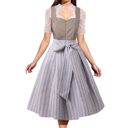 Jabidoos Dirndl Damen Midi Trachtenkleid Oktoberfest Kleid Kleidung Dirndl inkl. Trachtenrock Dirndlbluse Dirndlschürze Oktoberfest Trachtenkleid Trachtenmode Jabidoos Dirndl Damen Midi Trachtenkleid Oktoberfest Kleid Kleidung Dirndl inkl. Trachtenrock Dirndlbluse Dirndlschürze Oktoberfest Trachtenkleid Trachtenmode von Jabidoos