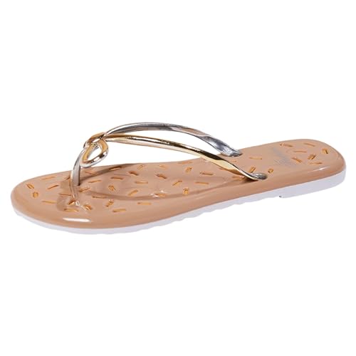 Jabidoos Flip-Flops Für Damen : Sommer Leichte Flipflopssandalen Flip-Flops Frauen Mode Elegant Zehentrenner Zehensandalen Flach Weite H Bequem Pantoletten Flip Flops von Jabidoos