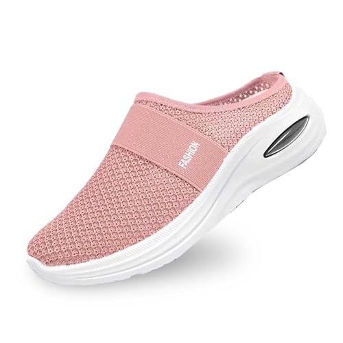 Jabidoos Hausschuhe Damen Sommer Mesh OrthopäDische Flip Flops - Freizeit Atmungsaktiv Slipper Clogs & Pantoletten Bequem Elegant Sandalen Schuhe Mode Leichte Gesundheitsschuhe Walkingschuhe von Jabidoos