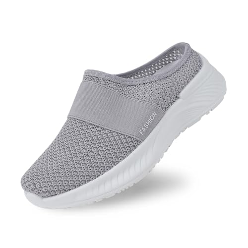 Jabidoos Hausschuhe Damen Sommer Mesh OrthopäDische Flip Flops - Freizeit Atmungsaktiv Slipper Clogs & Pantoletten Mode Leichte Gesundheitsschuhe Walkingschuhe Bequem Elegant Sandalen Schuhe von Jabidoos