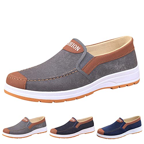 Sneaker Gefüttert Herren Herren-Sportsneaker Herren Fitnessschuhe Sportsschuhe Herren Schuhe Casual Flach Schnürhalbschuhe Sportschuhe Weite Leichtgewichts Freizeitschuhe Mesh-Sportschuhe Schuhe von Jabidoos