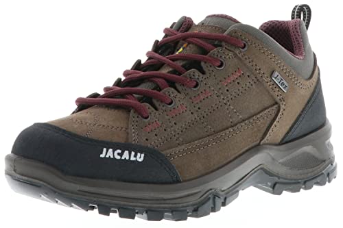 Jacalu Damen Trekkingschuhe Wanderschuhe Bergschuhe Outdoor braun, Größe:38, Farbe:Braun von Jacalu