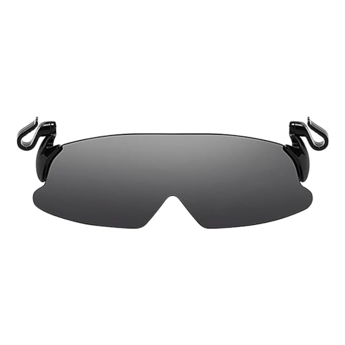 Jacekee Sportbrillen,Sonnenbrillen für den Sport | Clip-on polarisierte Sonnenbrille | Sport-Sonnenbrille mit Clip-Hut, Herren-Sonnenbrille zum Aufstecken zum Angeln, Radfahren, Wandern, Radfahren, von Jacekee