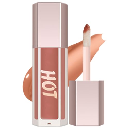 Nicht klebriger Lipgloss,Klar getönter Jelly-Lippenstift 8 Farben | Water Glow Lip Gloss, färbt hochglänzendes Lippenöl für langanhaltende Feuchtigkeit Jacekee von Jacekee