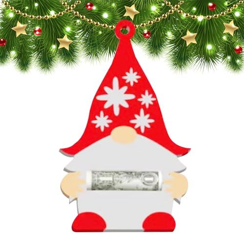 Weihnachtsornament-Geldhalter | Geldhalter für Geldgeschenke - Segen können auf die Rückseite geschrieben werden, Weihnachtskuchendekoration Jacekee von Jacekee