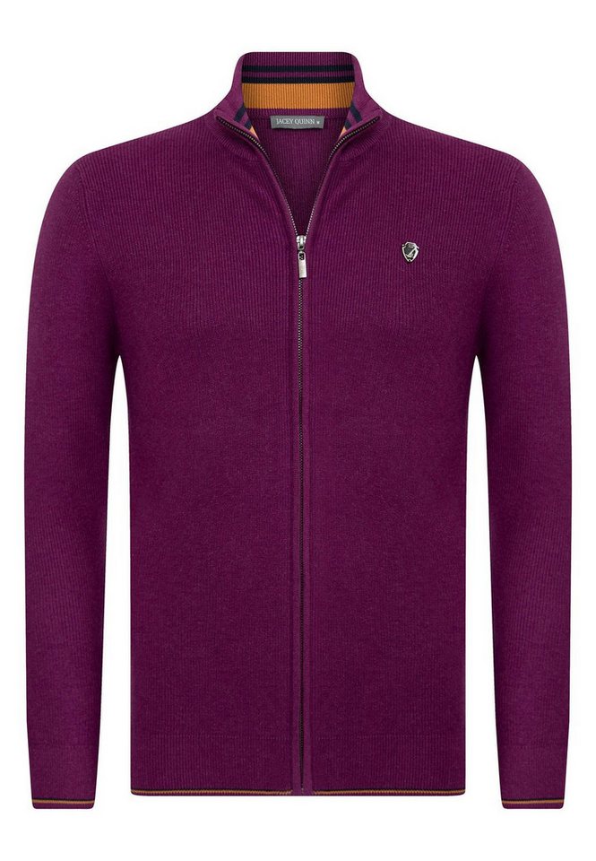 Jacey Quinn Cardigan Textured Full Zip Cardigan von Jacey Quinn