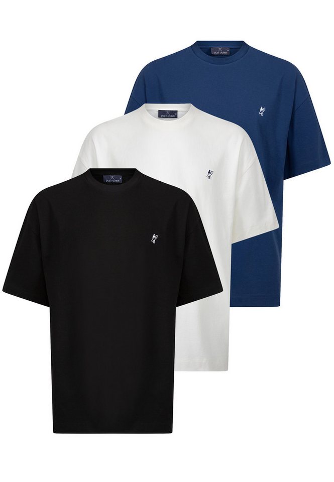 Jacey Quinn Poloshirt 3 PACK of Oversize T-Shirt Jacey Quinn Poloshirt 3 PACK of Oversize T-Shirt von Jacey Quinn