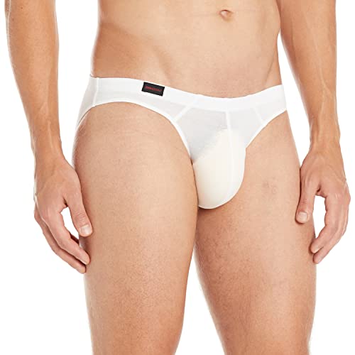 Jack Adams Herren Bikinihose Unterwäsche, Weiß, Medium von Jack Adams