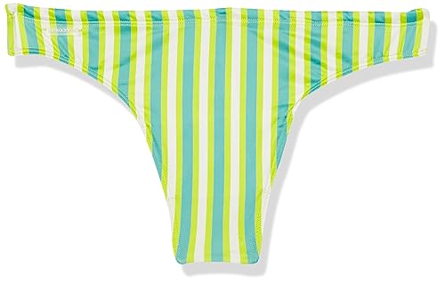 Jack Adams Herren Bondi Swim String Bikini, Türkis/Gelb, XL von Jack Adams