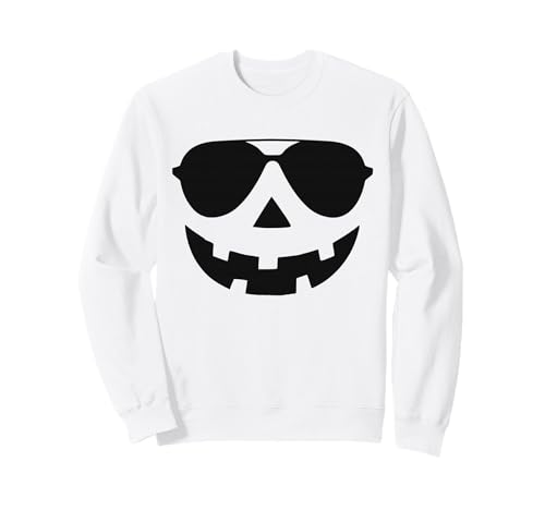 Kürbisgesicht Halloween JackoLantern Herren Jungen Sweatshirt von Jack O Lantern Face Pumpkin Halloween Costume