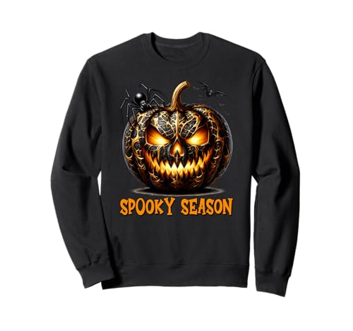 Spooky Season Graphic Women Jack O Lantern Halloween Pumpkin Sweatshirt von Jack O Lantern Halloween Black Pumpkin Gifts