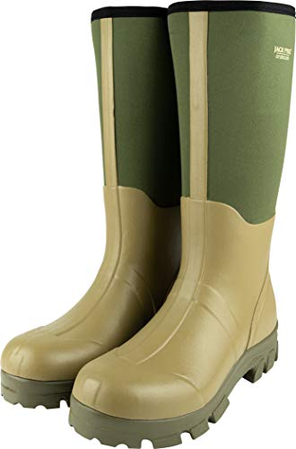 Jack Pyke Ashcombe - Neopren-Gummistiefel Grün - 42 von JACK PYKE