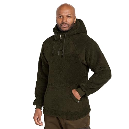 Jack Pyke Sherpa Thermo-Fleece-Kapuzenpullover, Dark Olive, XX-Large von JACK PYKE