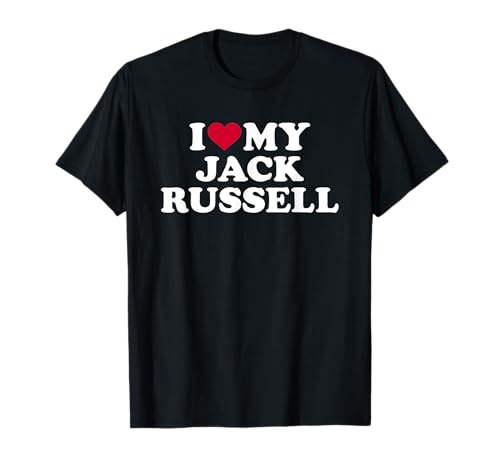 Ich liebe meinen Jack Russell T-Shirt Ich liebe meinen Jack Russell T-Shirt von Jack Russell Geschenke