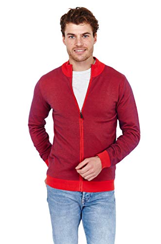 Jack Stuart - Herren Strickjacke, 95% Baumwolle und 5% Kaschmir von Jack Stuart