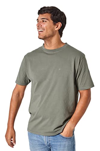 Jack Stuart - Herren-T-Shirt mit Rundhalsausschnitt, 100 % Baumwolle, Militär, M von Jack Stuart